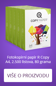 Fotokopirni papir R Copy A4, 2.500 listova, 80 grama