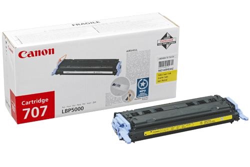 Toner Canon CRG-707 Y (9421A004) (žuta), original