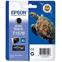 Tinta Epson T1578 (matt crna), original