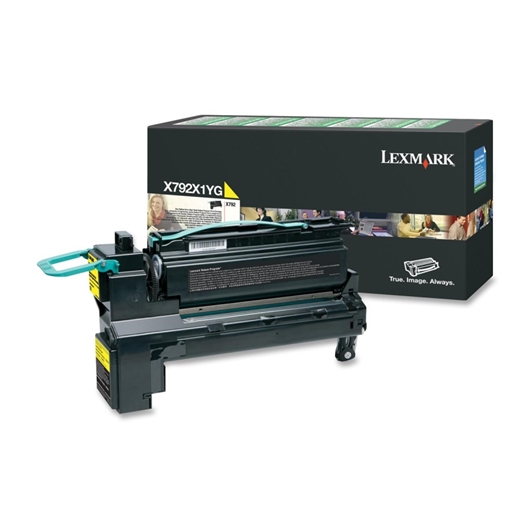 Toner Lexmark X792X1YG (žuta), original