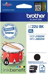 Tinta Brother LC22UBK (crna), original