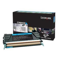 Toner Lexmark C746A1CG (plava), original