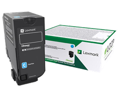 Toner Lexmark 74C20C0 (plava), original