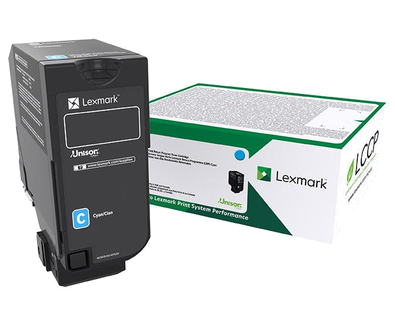 Toner Lexmark 74C20C0 (plava), original