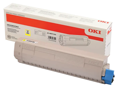 Toner OKI 46471101 (C823) (žuta), original