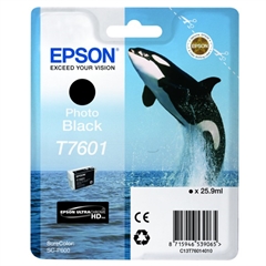 Tinta Epson T7601 (foto crna), original