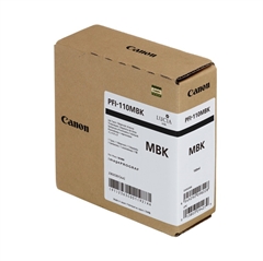 Tinta Canon PFI-110MBK (matt crna), original