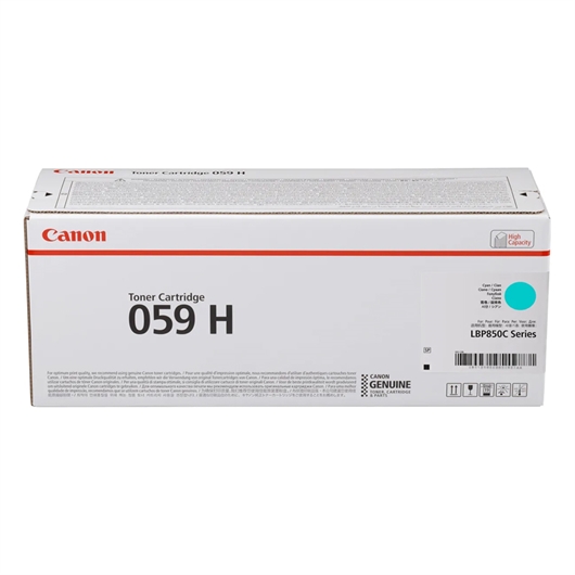 Toner Canon CRG-059HC (3626C001AA) (plava), original