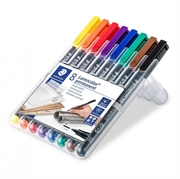 Marker Staedtler Lumocolor 317 WP8 1 mm, 8 komada