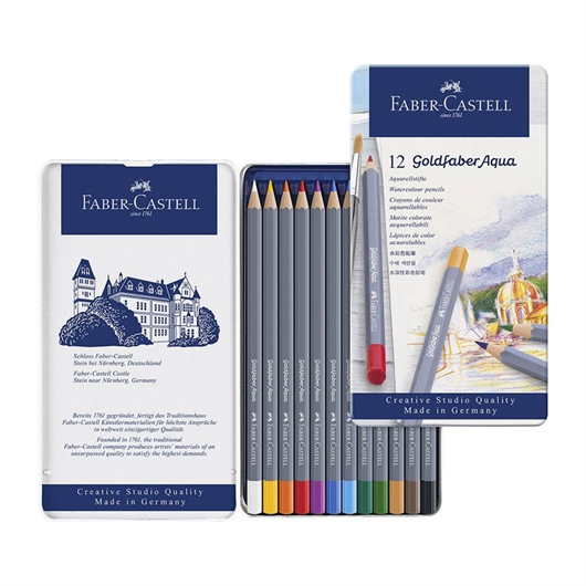 Bojice Faber-Castell Goldfaber Aqua, 12 komada