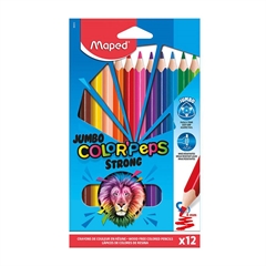 Bojice Maped Color'peps Strong Jumbo, 12 komada