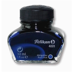 Tinta za nalivpero Pelikan 4001 30ml, kraljevsko plava