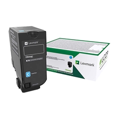 Toner Lexmark 75B20C0 (plava), original