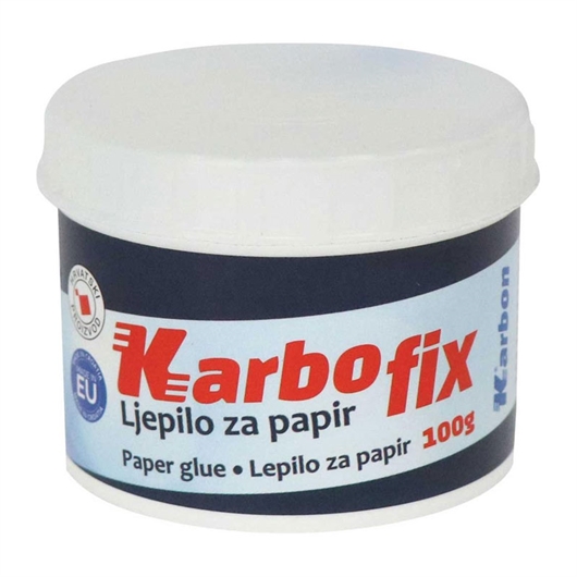 Ljepilo za papir Karbon Karbofix u lončiću 100 g