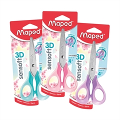 Škare Maped Sensoft 3D Pastel, 13 cm