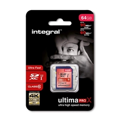 Memorijska kartica Integral UltimaPro SDHC Class10, 64 GB