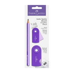 Set Faber-Castell Jumbo Sleeve, 2 komada, ljubičasta