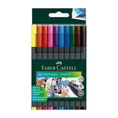 Marker Faber-Castell Grip Finepen, 10 komada