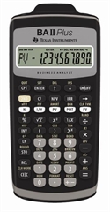 Kalkulator Texas Instruments BA II PLUS