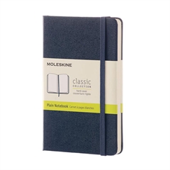 Bilježnica Moleskine PKT, tvrde korice, plava - bez crte