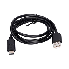 Kabal za punjenje SBS u vrečici, USB-A na USB-C, 1 m, crni