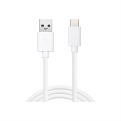 Kabal za punjenje Sandberg, USB-A na USB-C, 2 m, bijeli