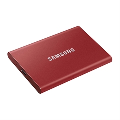 Vanjski prijenosni disk Samsung T7 SSD, 500 GB, crveni