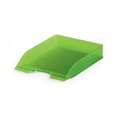 Ladica za odlaganje dokumenata Durable Basic, prozirno zelena