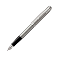 Nalivpero Parker Sonnet Steel, sivo