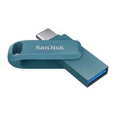 USB stick SanDisk Ultra Dual GO, 64 GB, plavi