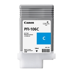 Tinta Canon PFI-106C (plava), original