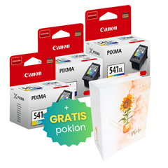 Komplet tinta Canon CL-541XL (boja), original, 3 komada + GRATIS POKLON