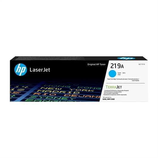 Toner HP W2191A 219A (plava), original