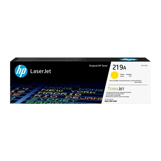 Toner HP W2192A 219A (žuta), original