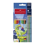 Bojice Faber-Castell Grip Dino, 13 komada