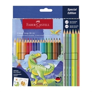 Bojice Faber-Castell Grip Dino, 24 komada