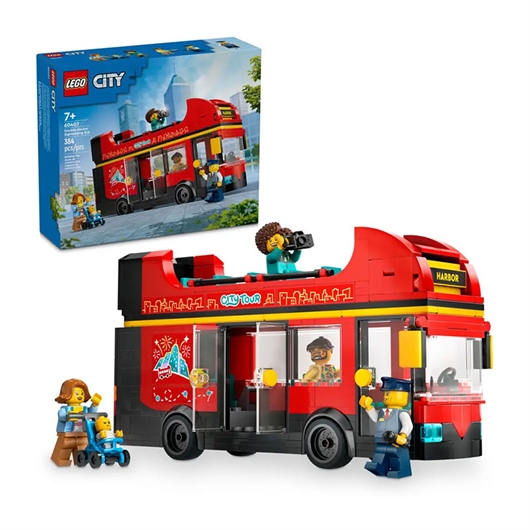 LEGO City: Crveni turistički autobus na kat