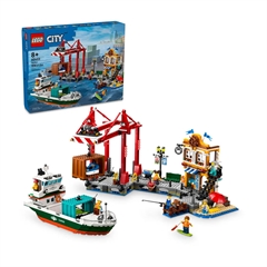 LEGO City: Gradska luka s teretnim brodom