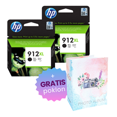 Komplet tinta HP 3YL84AE nr.912XL (crna), original, 2 komada + GRATIS POKLON