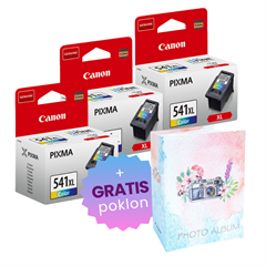 Komplet tinta Canon CL-541XL (boja), original, 3 komada + GRATIS POKLON