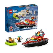 LEGO City: Vatrogasni čamac