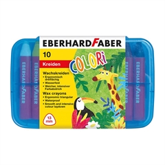 Voštane boje Eberhard Faber Colori, 10 komada