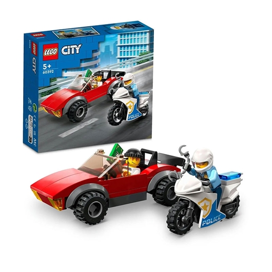 LEGO City: Potjera automobila s policijskim motociklom