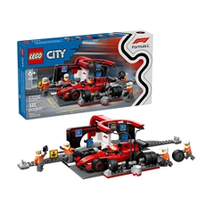 LEGO City: Boks i posada za F1 s autom Ferrari