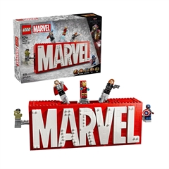 LEGO Marvel: Logotip MARVEL i figurice