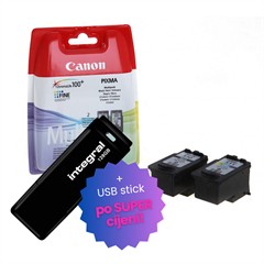 Komplet tinta Canon PG-510 + CL-511, original + USB stick po SUPER cijeni