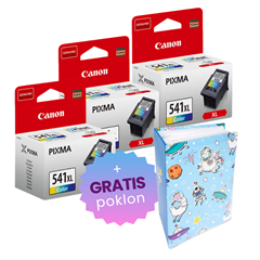 Komplet tinta Canon CL-541XL (boja), original, 3 komada + GRATIS POKLON