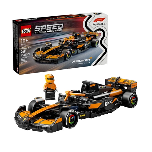 LEGO Speed Champions: Trkaći automobil McLaren F1 Team MCL38